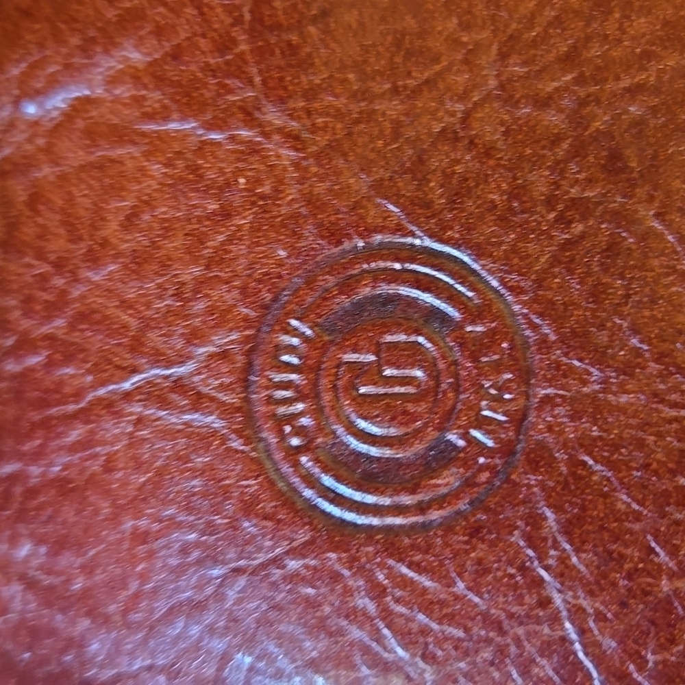EUC Giudi Brown Leather Purse Made in Italy - Picture 6 of 10
